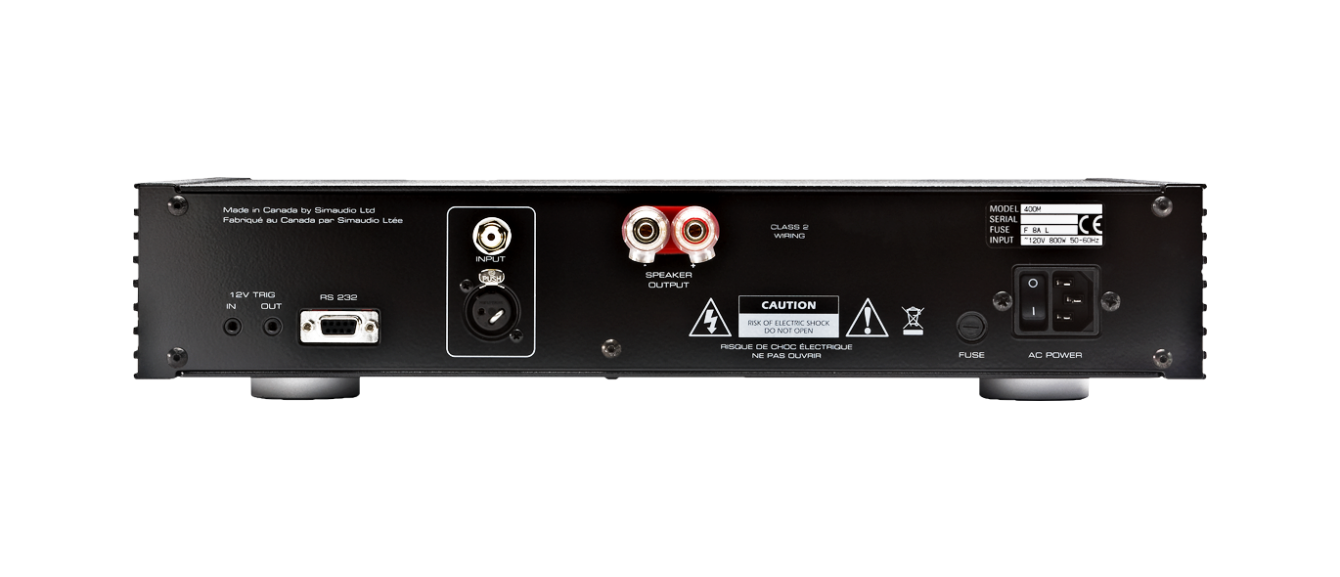 400M Power Amp Best amplifier audio Audiophile MOON Simaudio