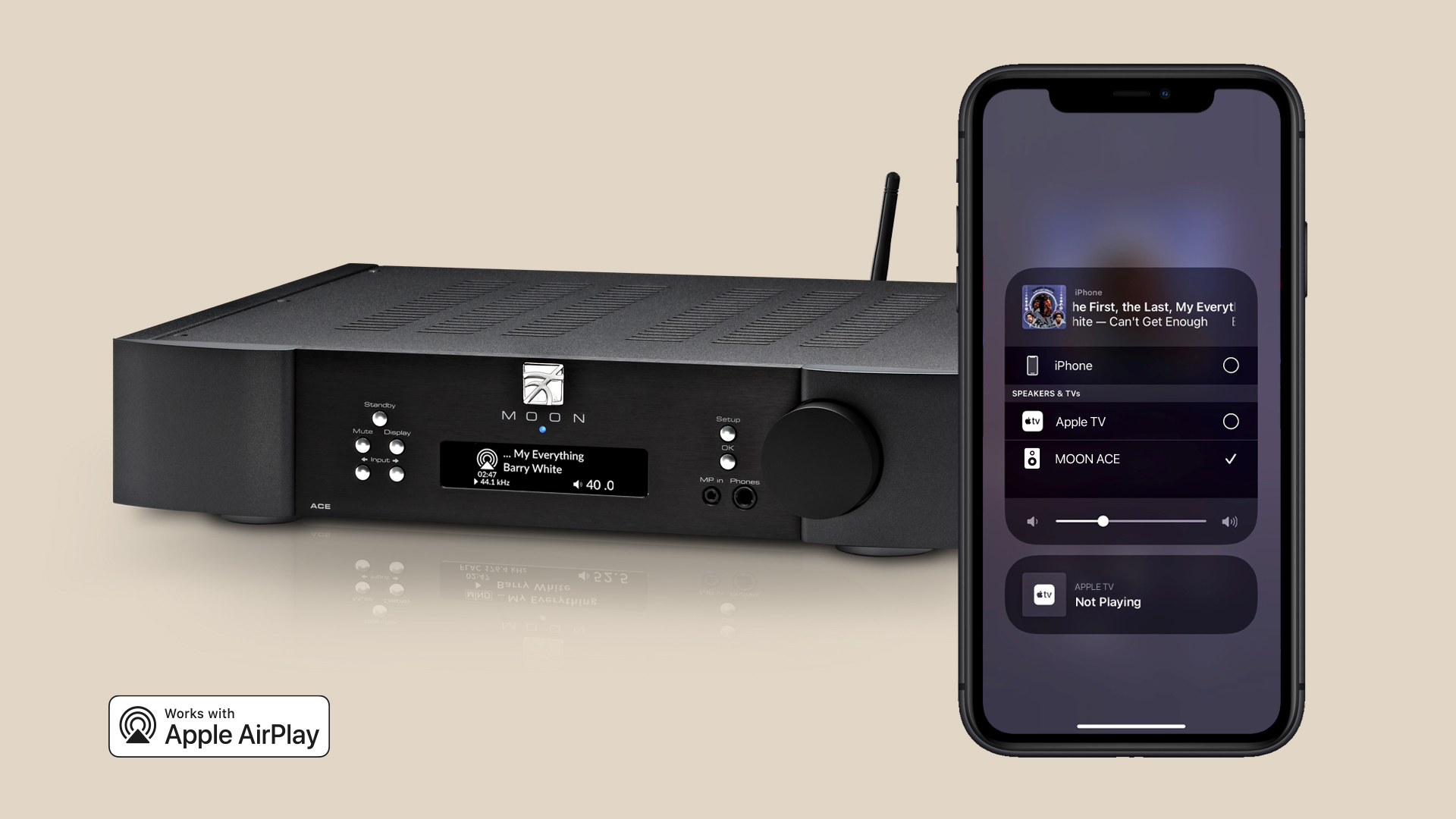 AirPlay 2 now available in MOON's product