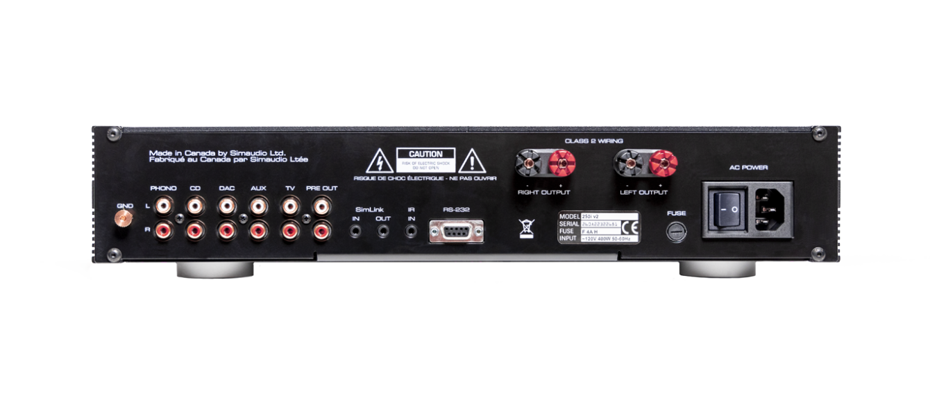 250i V2 Integrated Amplifier Audio Preamp & Power Amp MOON Simaudio